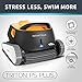 Dolphin Triton PS Plus Automatic Pool Cleaner with Bluetooth and Extra-Large Filter Basket, Ideal for In-ground Swimming Pools up to 50 Feet.