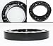 1/2'' STEERING WHEEL HUB ADAPTER SPACER FOR NARDI PERSONAL SPARCO OMP MOMO (BLACK)