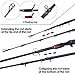 Sougayilang Fishing Rod, 24-Ton Carbon Fiber Telescopic Fishing Pole, Spinning & Casting Rod Designed for Bass, for Fresh & Saltwater