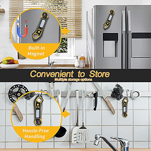 Brexfire Digital Meat Thermometer for Cooking Waterproof Instant Read