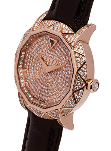 Graff-Diamond-Watch-30mm-Ladies-Size-Rose-Gold-Haute-Joaillerie-Pavee-Diamonds