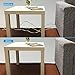 Yecaye Cable Organizer Wrap - 19.5inch Cable Management Sleeve Cord Warps for PC Computer Wires Management - Flexible Cover with Zipper and Buckle Design for TV, PC, Home, Office - 4 Pack - White