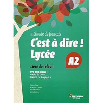 C'EST A DIRE LYCEE A2 ELEVE + DVD - 9788492729661