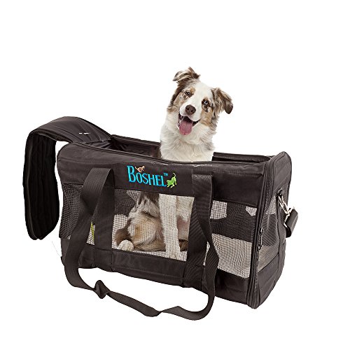 Boshel Soft Sided Pet Travel Carrier Airline Approved Soft Sided Pet