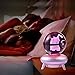 3D Crystal Ball LED Night Light Base Changes Color Toy Night Light Child Christmas Present