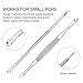 Pimple Popper Tool Kit 7 PCS, Fypo Blackhead Remover Kit Whitehead Blemish Acne Comedone Stainless Steel Removal Tools