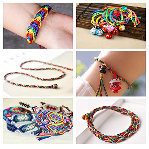 4 Hohoto+Embroidery+Friendship+Bracelet+Bobbins