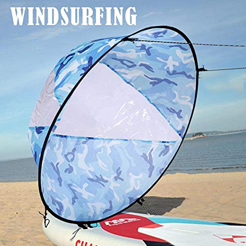 cobud Sail - Kayak Special Sail - Foldable Style - Super Light Portable Folding Durable Downwind Wind Instant Popup Safety