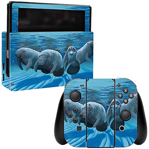 MightySkins Skin Compatible with Nintendo Switch - Who Invited Him | Protective…