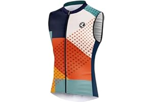 UGLY FROG Mens Cycling Vest Breathable Motorcycle Gilet with Zipper Pockets Sleeveless Jacket Soft Quick Dry