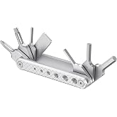 SMALLRIG Folding Tool Set with 7 Functional Tools for Camera - AAK2213D | Includes Screwdrivers &amp; Hex Key Wrenches, Compact Folding Design, Essential Maintenance Kit for Cameras/Rigs, (Silver)