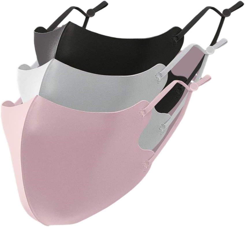 Cuawan Masks Washable Anti Dust Allergies Mask Travel Reusable Adjustable for Outdoor Office