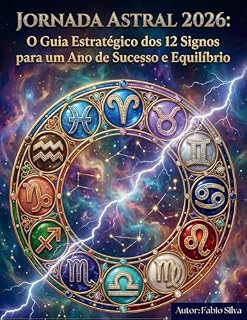 Livro Jornada Astral 2026: O Guia Estratégico dos 12 Signos (Inclui Planner Digital de Planejamento)