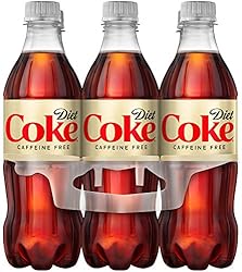 Diet Coke Caffeine Free Soda Soft Drink, 16.9 fl