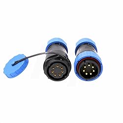 HangTon TY28 7 Pin 25A Bulkhead Dust Poof Connector