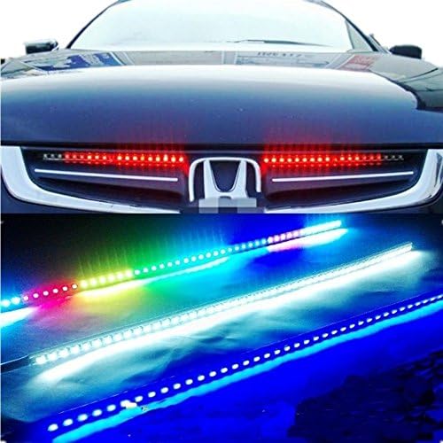 SOROPIN Led Car Strip Light Car Soft Small Rider Light Horse Race Lamp Strobe Lamp Car Decoration 30CM