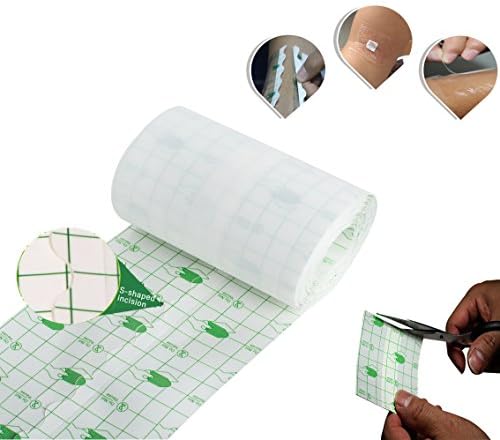 Waterproof Transparent Adhesive Wound Dressing Fixer Plaster Stretch Fixation Tape Adhesive Bandage 10cmX10m