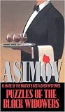 Front cover for the book Puzzles of the Black Widowers by Isaac Asimov