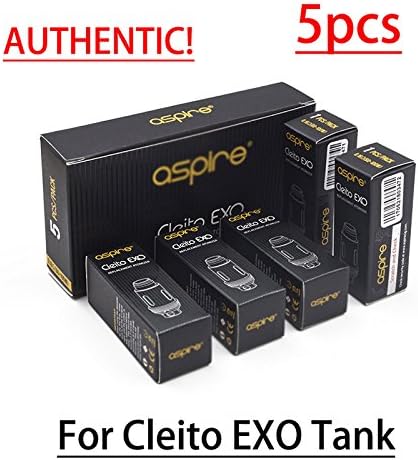 Authentic Ćleitõ EXO 0.16 (5pcs) COIĹs For äspire Ćleitõ EXO Ţänk