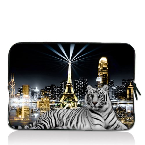 UPC 639767527576, City White Tiger 14&quot; 14.4&quot; inch Notebook Laptop Case Sleeve Carrying bag for Lenovo Y470 Y480/ASUS A43 N46 X84/Samsung 530 Q470 Q460/DELL Inspiron 14R Vostro 1450 XPS 14/HP DV4 ENVY 4 G4/TOSHIBA 800/SONY EG3/ACER/Thinkpad E420