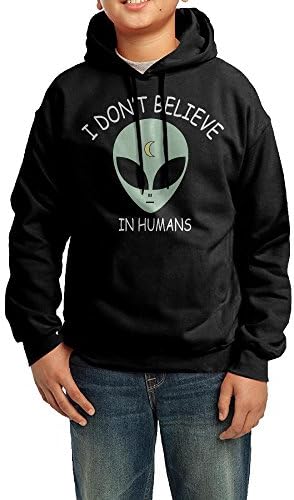 Unisex Youth Sweatshirt I Don't Believe In Human Alien