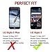 Poetic Affinity Slim Fit LG Stylo 3 Clear Case With Anti-Slip Side Grip and Reinforced Corner Protection Bumper for LG Stylo 3 Black/Clear