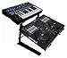 Rockville Rock2d2 Adjustable Dual Shelf DJ Controller Midi Keyboard Laptop Stand