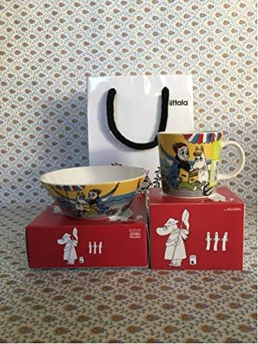 Amazon Co Jp アラビア Arabia イッタラ Iittala サマー 夏 13 フローレン 詩人 マグ マグカップ ボウル お皿 皿 セット 箱 紙袋付き ホビー