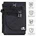 Pet Car Seat Cover for Cars, Moonsteps Waterproof Dog Hammock Seat Cover for Dogs, Cars Trucks Suv's & Vehicles, NonSlip Backing - Black