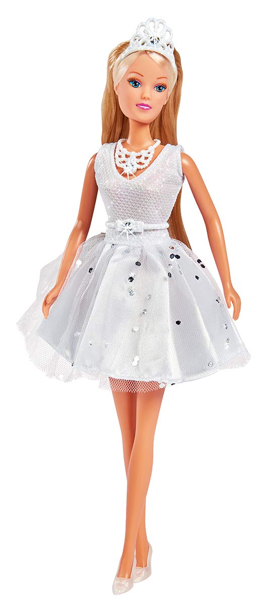Simba Steffi Love Doll in Glitter Dress/Finished with Swarovski Crystals