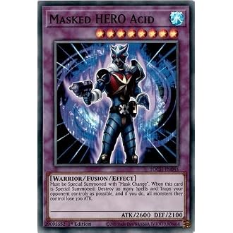 Masked HERO Dian - TOCH-EN046 - Rare - 1st Edition - View 7