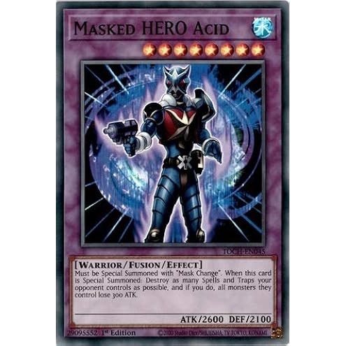 Masked HERO Dian - TOCH-EN046 - Rare - 1st Edition - View 8