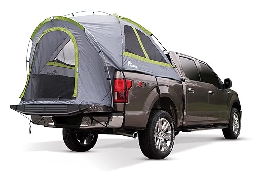 Napier Backroadz Truck Bed with Waterproof Material Coating, Comfortable and Spacious 2 Person Camping Tent, Compact and Full Size Regular Bed Long Bed, Waterproof Bed Tent, Durable and Sturdy Tent