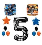 Mayflower Products New How to Train Your Dragon 5th Birthday Party Supplies and Balloon Decorations