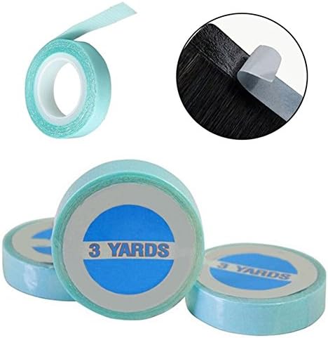 NimbleMinLki Wigs 3m/Roll Glue Double-sided Adhesive No-trace Hairpiece Hair Extension Tape