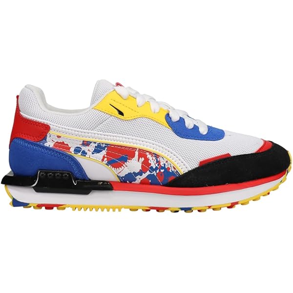 Amazon.com: PUMA Kids Boys City Rider Lace Up Sneakers Shoes
