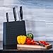 Kapoosh Urban Universal Knife Block- Slate Gray