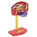 Jocestyle Parrot Toys Basketball Pet Birds Ball Chew Toy Hoop Prop (Style A)