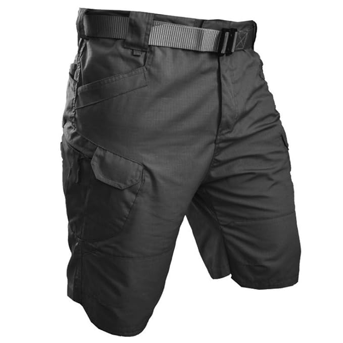 Pvnoocy Men's Tactical Short, Quick Dry Cargo Shorts Multi Pocket Men's