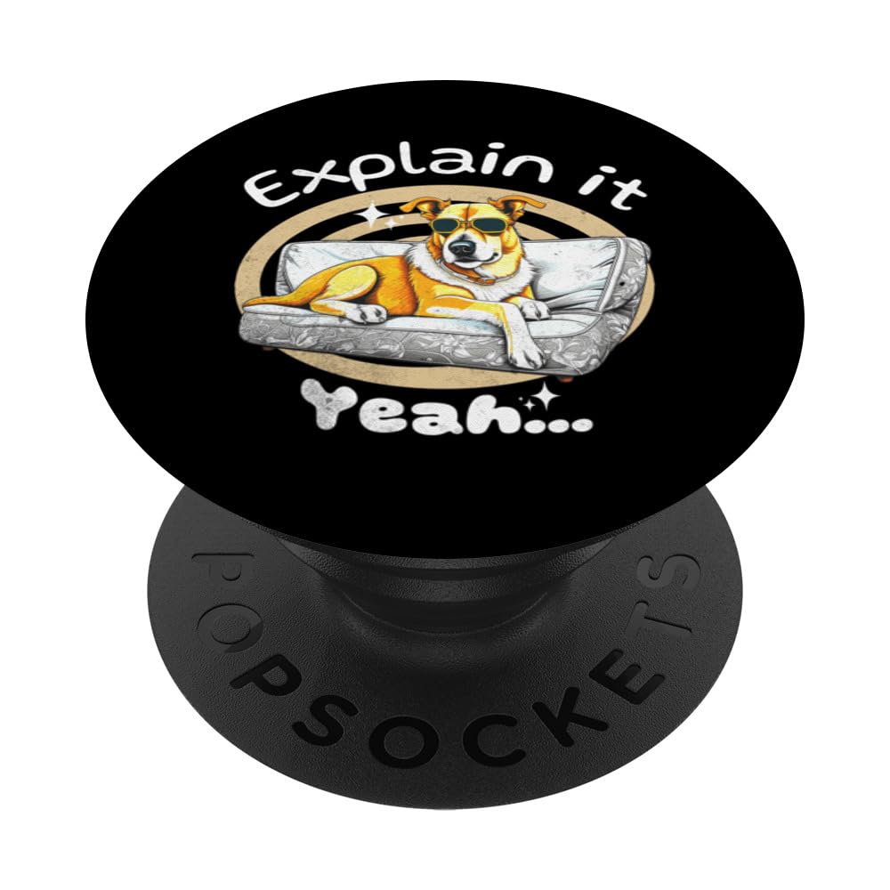 Explain It Yeah... Explains Everything for Sarcastic People PopSockets Swappable PopGrip
