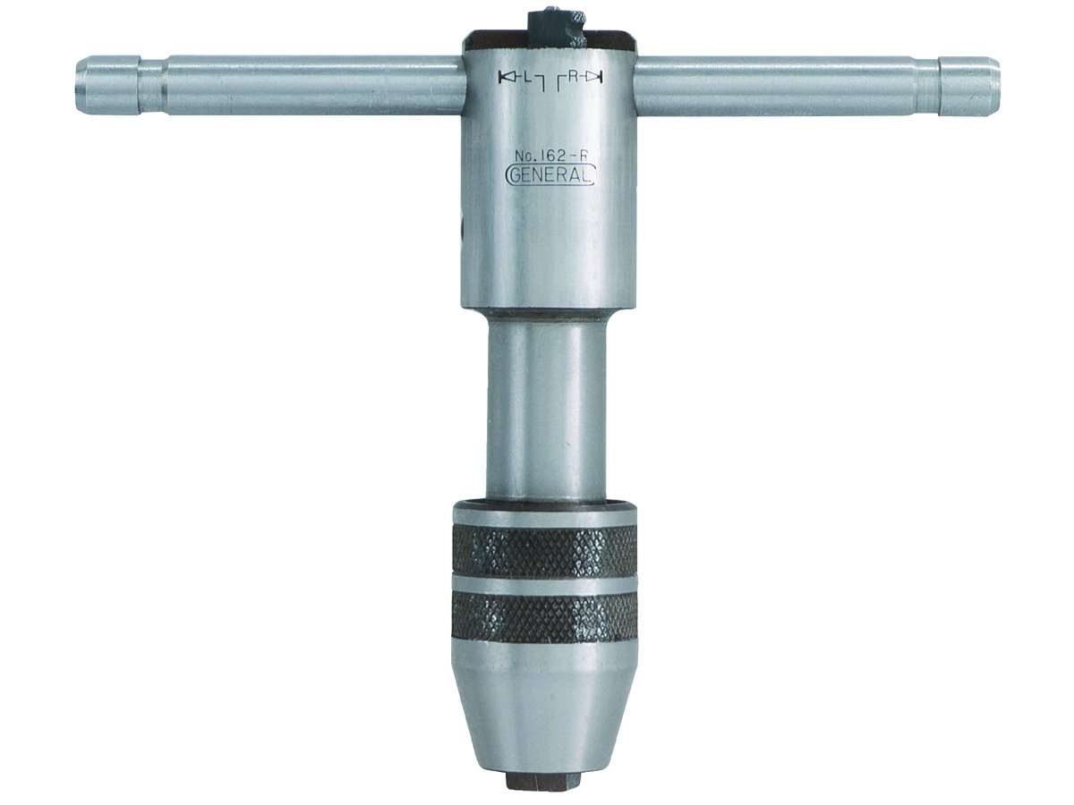 General Tools No. 12 to 1/2-Inch Reversible Ratchet Tap Wrenches (162R)