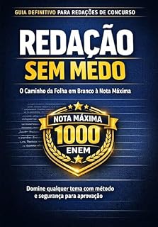 Livro REDAÇÃO SEM MEDO: O Caminho da Folha em Branco à Nota Máxima