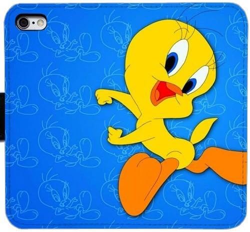 Generic iPhone 5 5S SE Case [Wallet Case] TMN-5641212 tweety bird Leather Cover with Credit Card ID Compatible with iPhone 5 5S SE