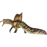 PNSO Prehistoric Dinosaur Models: 35 Essien the Spinosaurus | 9.1" Spinosaurus Display Model, Semi-Aquatic Fish Hunter, High Sail, 64-Page Manual + A3 Poster, 15+