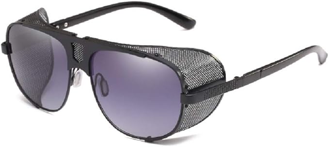 aviator sunglasses with side shields