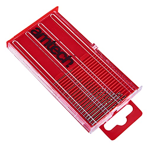 Am-Tech 20 Stück Hss Micro Drill bits, 0,3-1,6 mm, F0930