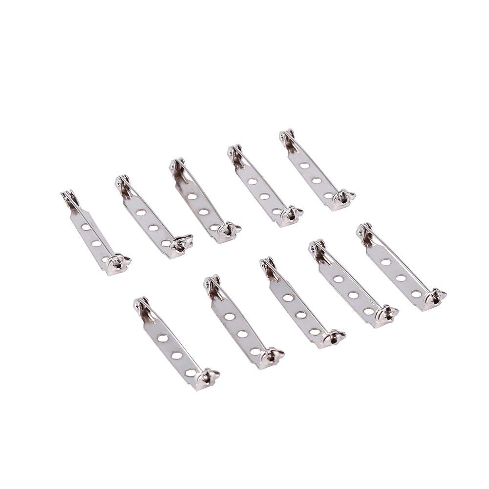 Fdit Pins Pin Lock Back Safety Catch Rolling Craft DIY Best Accessories for Sewing Kit 20/25/32/38 mm, Pack of 50 32mm