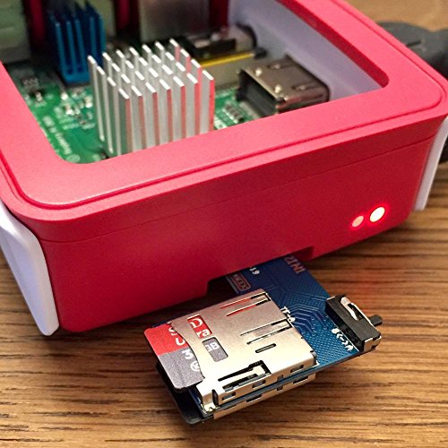 Icstation 2 in 1 Micro SD Card Memory Storage Board Shield Module Dual System Switcher for Raspberry Pi B+ 2B 3B