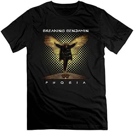 Men's Breaking Benjamin Phobia Flyer Pattern T-Shirts