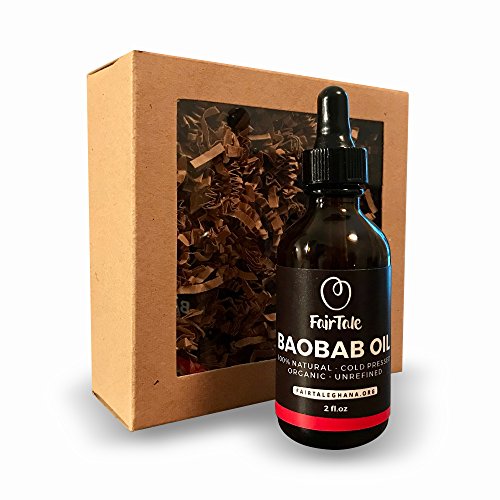 Baobab Oil 100% natural Organic Unrefined Cold pressed 2 fl.oz